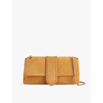 selfridges Jacquemus Bambino Chaîne Suede Shoulder Bag- Buy online at McGrocer