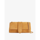 Jacquemus Bambino Chaîne suede shoulder bag with chain strap - British product