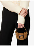 Fendi corduroy croissant shoulder bag, imported from the UK