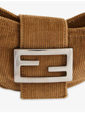 Fendi corduroy croissant shoulder bag, imported from the UK