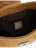 Fendi corduroy croissant shoulder bag, imported from the UK