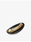 Fendi pre-loved acetate hair clip, UK version
