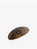 Fendi pre-loved acetate hair clip, UK version