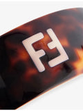 Fendi acetate hair clip rectangle pre-loved style UK version
