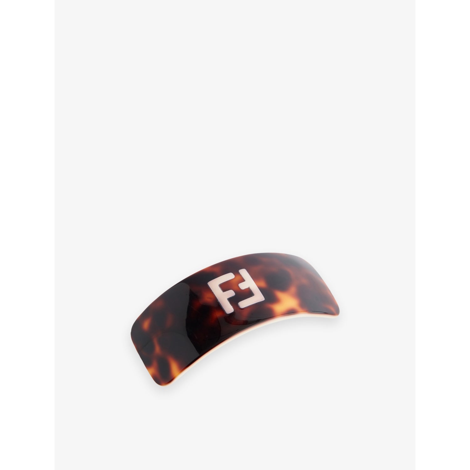 Fendi acetate hair clip rectangle pre-loved style UK version