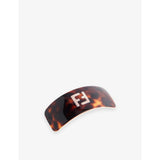 Fendi acetate hair clip rectangle pre-loved style UK version