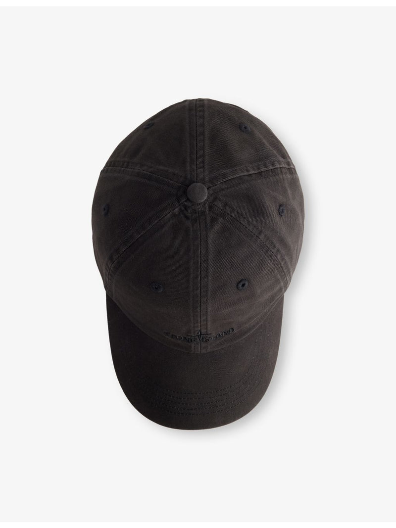Stone Island cotton twill baseball cap, imported from the UK