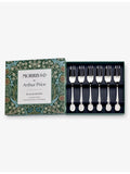 Morris & Co. Blackthorn pastry forks set of six stainless steel (British brand)