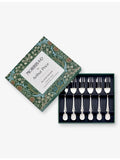 Morris & Co. Blackthorn pastry forks set of six stainless steel (British brand)