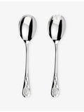 Arthur Price Blackthorn salad serving spoon and fork set, UK version