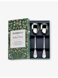 Arthur Price Blackthorn salad serving spoon and fork set, UK version