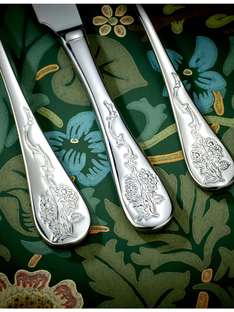 Arthur Price child's cutlery set Morris & Co. Blackthorn 3-piece (British brand)