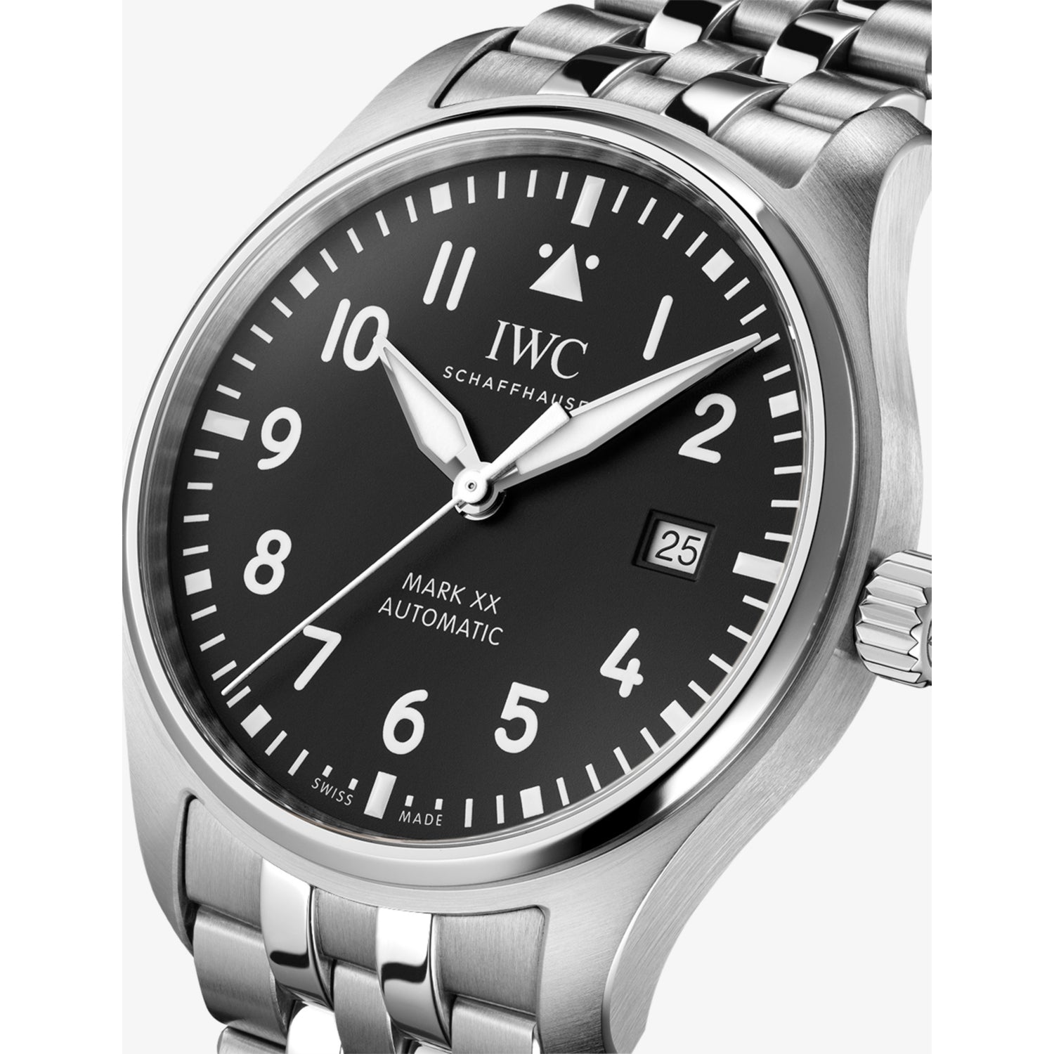 IWC Mark XX automatic watch 40mm stainless steel - British product