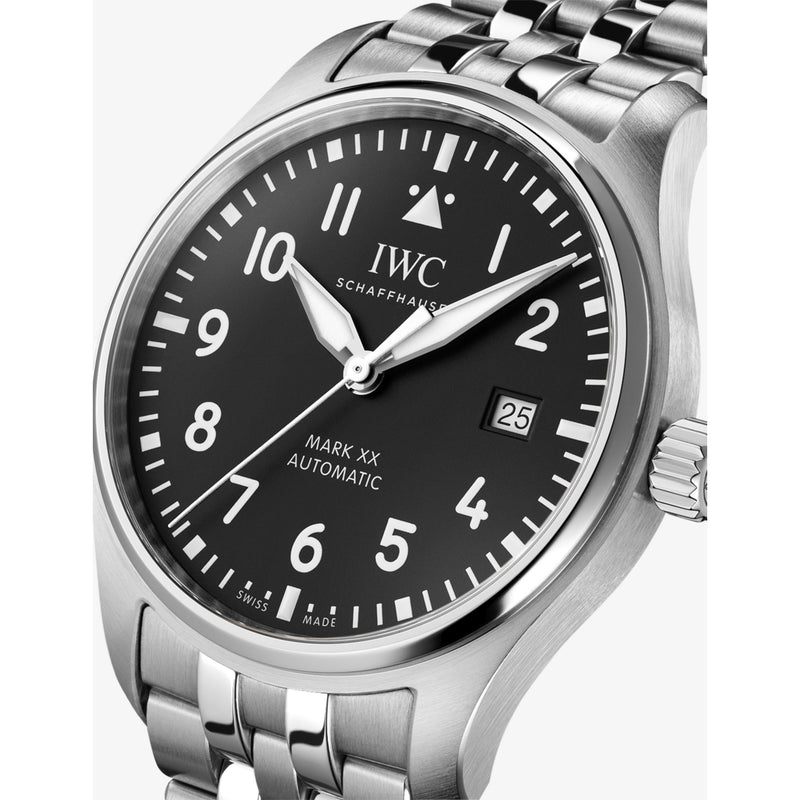 IWC Mark XX automatic watch 40mm stainless steel - British product