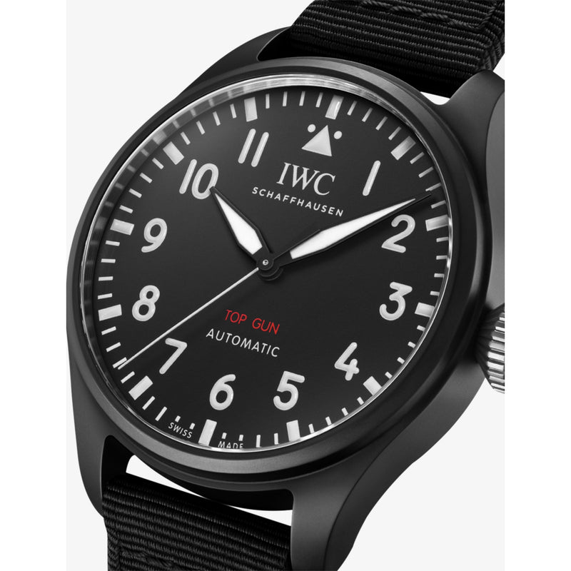 IWC Big Pilot's TOP GUN ceramic automatic watch 43mm, UK version