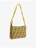 Fendi x FRGMT pre-loved canvas shoulder bag, imported from the UK