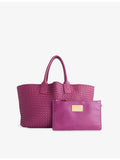 Bottega Veneta pre-loved Cabat large leather tote, imported from the UK