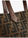 Fendi pre-loved Zucca canvas tote bag, imported from the UK