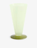 Hay Conical Small Glass Vase