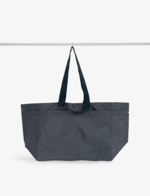 Hay Grid Medium Weekend Woven Tote Bag