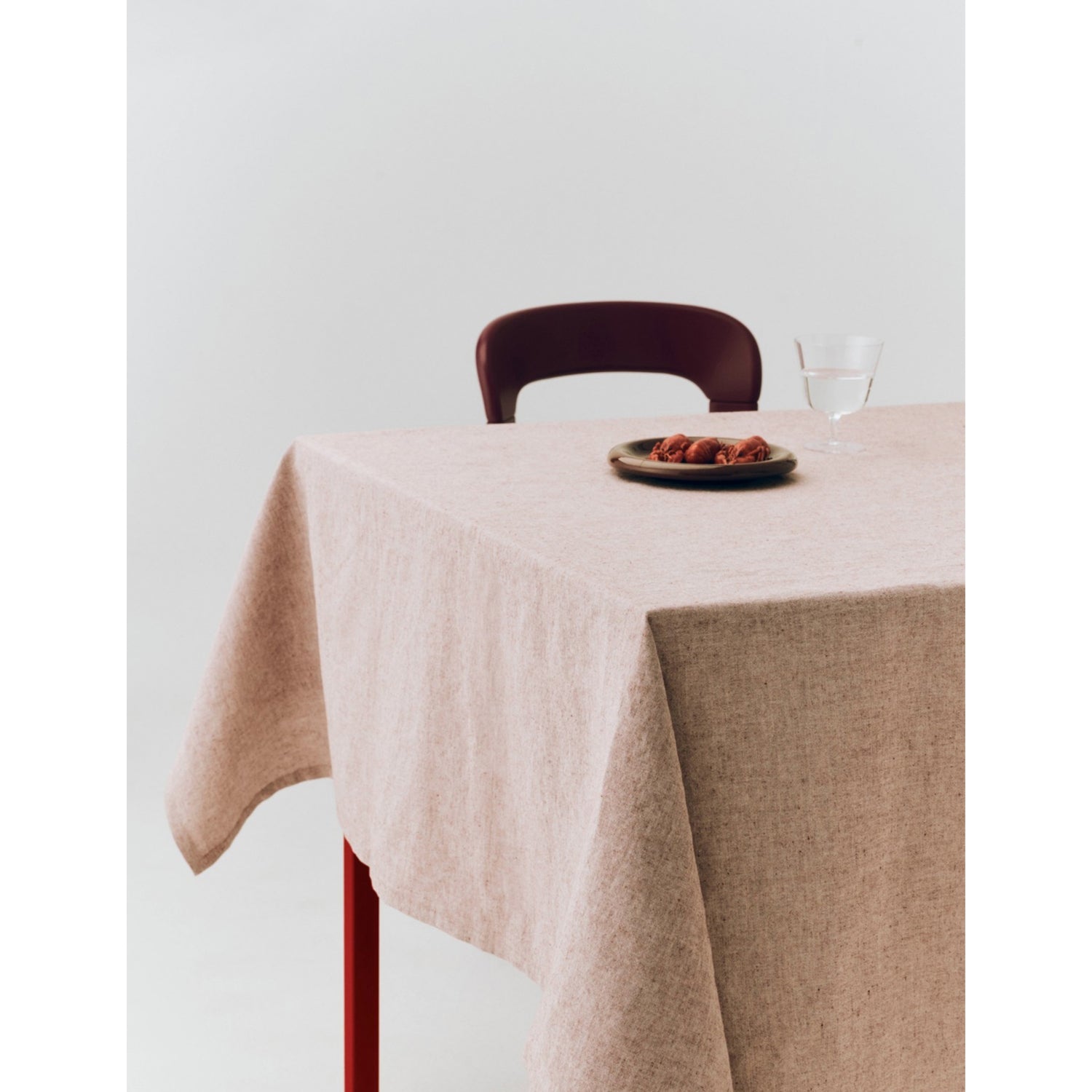 Terrazza cotton and linen tablecloth 150x230cm - British product