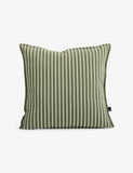 Hay striped woven cushion 50cm, imported from the UK