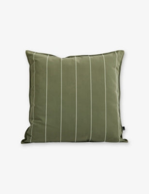 Hay Terrazza striped woven cushion 60cm, imported from the UK