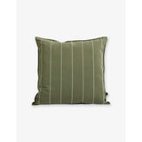 Terrazza Striped Woven Cushion - Olive Narrow Stripe