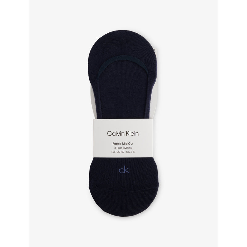 Branded Set of Three Cotton-Blend Socks - 5.5-8