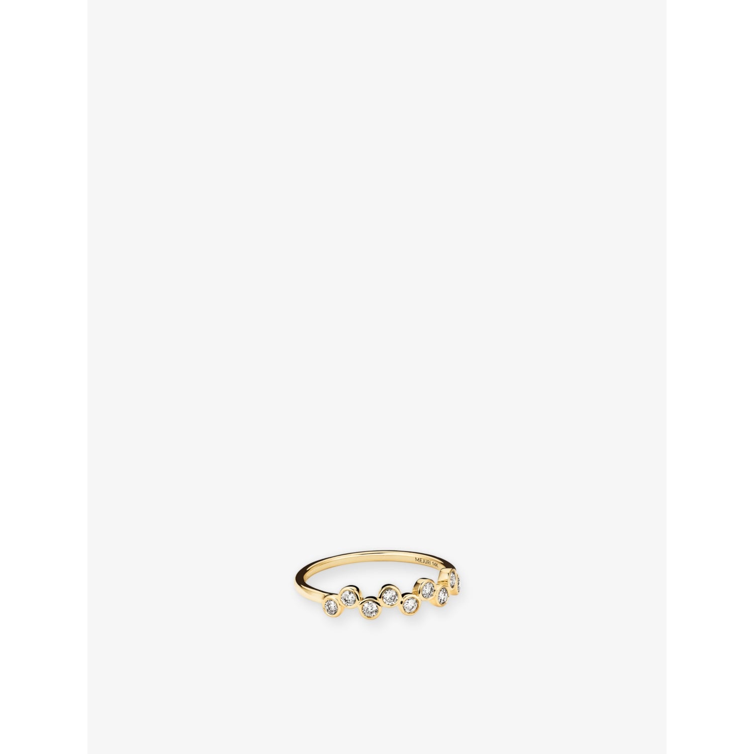 Ziggy 14ct Yellow Gold and 0.22ct Lab-Grown Diamond Ring - K
