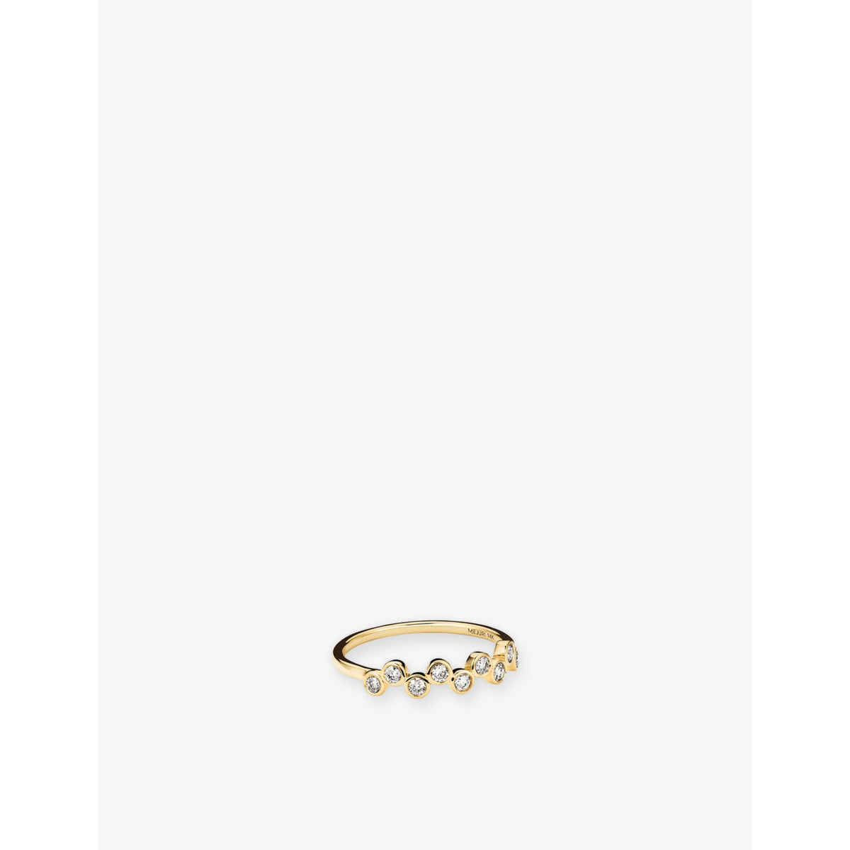 Ziggy 14ct Yellow Gold and 0.22ct Lab-Grown Diamond Ring - K