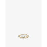 Ziggy 14ct Yellow Gold and 0.22ct Lab-Grown Diamond Ring - K