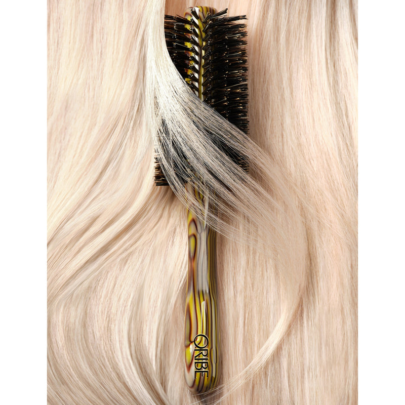 Oribe marbled medium round hairbrush (British brand)