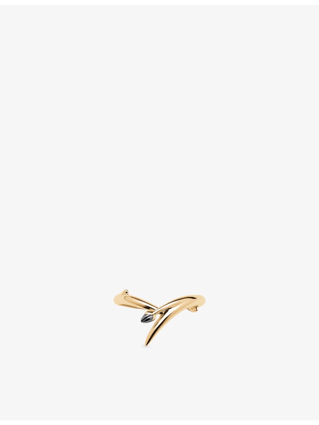 Shaun Leane bud ring sterling silver yellow gold vermeil, UK version