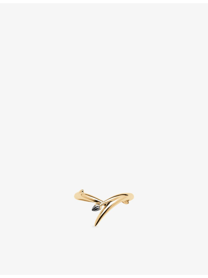 Shaun Leane bud ring sterling silver yellow gold vermeil, UK version
