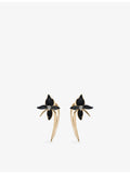 Shaun Leane Black Orchid Talon diamond earrings - British product