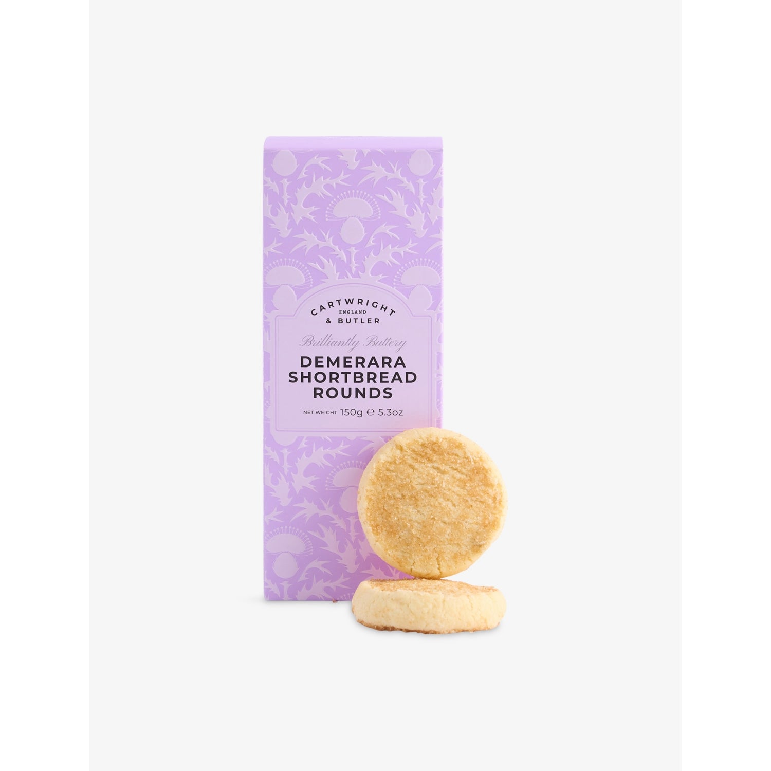 Cartwright & Butler Demerara shortbreads 150g (British brand)