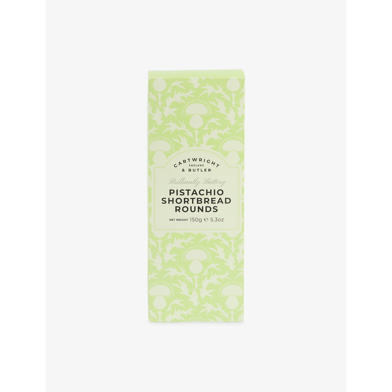 Cartwright & Butler pistachio shortbreads 150g carton (British brand)