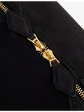Alaïa nubuck leather shoulder bag, imported from the UK
