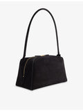 Alaïa nubuck leather shoulder bag, imported from the UK