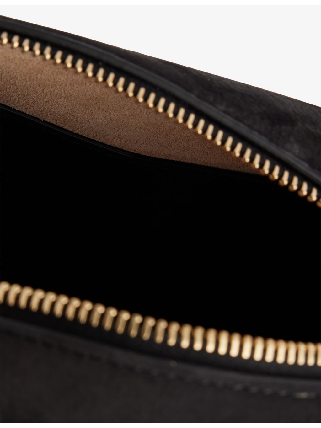 Alaïa nubuck leather shoulder bag, imported from the UK