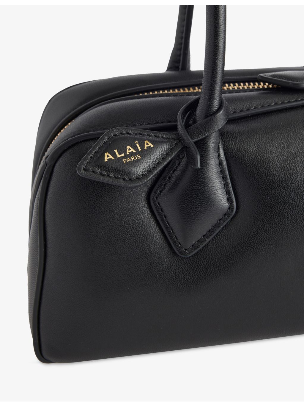 Alaïa Teckel medium leather shoulder bag, imported from the UK