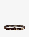 Sandro Stud-Embellished Suede Belt