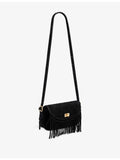 Sandro Mini Mambo suede cross-body bag - British product