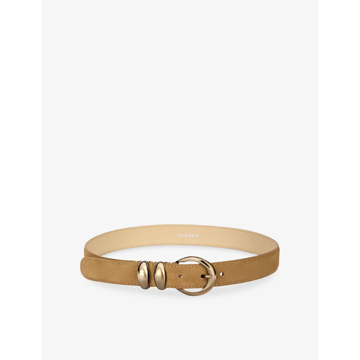 Buckle Suede Belt - 22