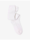 Maje pointelle cotton-blend knee-high socks - British product