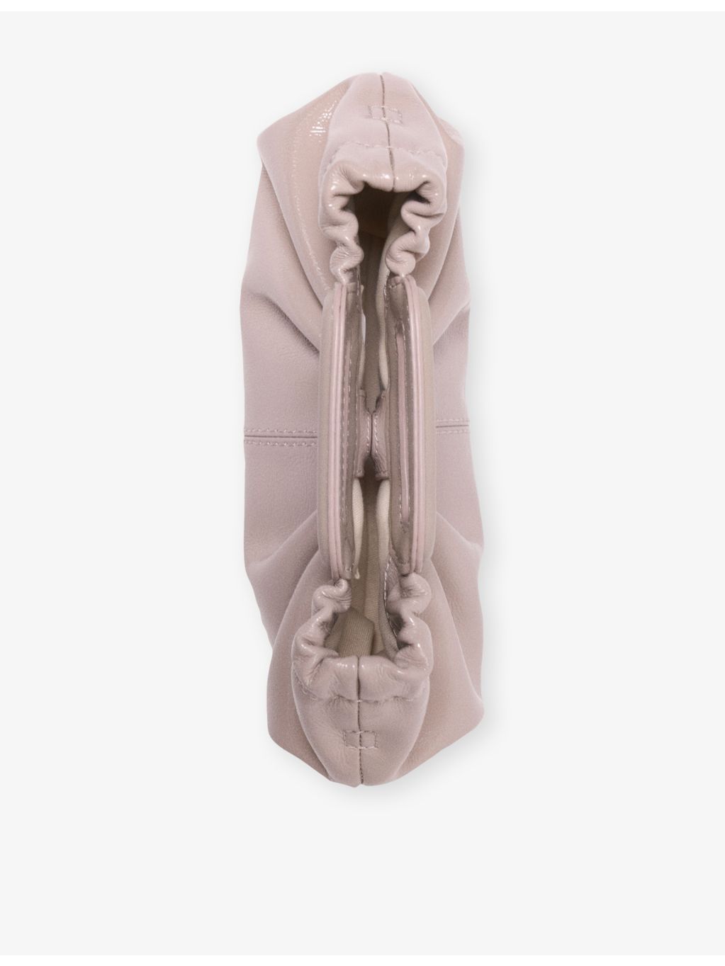 Maje Mini Naplak clutch in cow leather, UK version