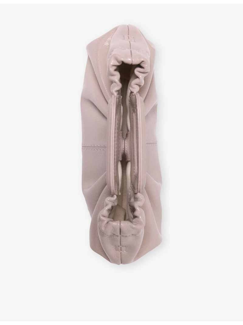 Maje Mini Naplak clutch in cow leather, UK version