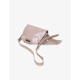 Maje Miss M mini patent-leather shoulder bag, imported from the UK