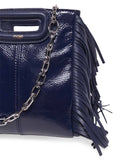 Maje mini leather bag with gold hardware - British product